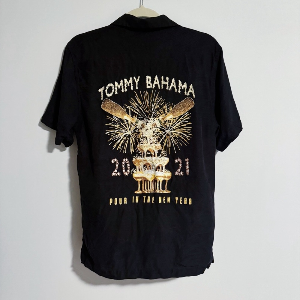 Tommy Bahama - 2021 Pour Into The New Year Short Sleeve Button Down Shirt
